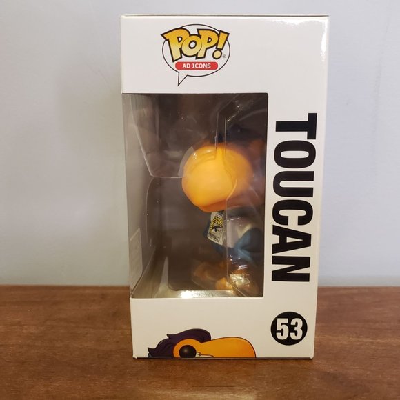 Funko Pop 53 Ad Icon Toucan SDCC 2019 Summer Convention Limited READ DESCRIPTION - Picture 3 of 9